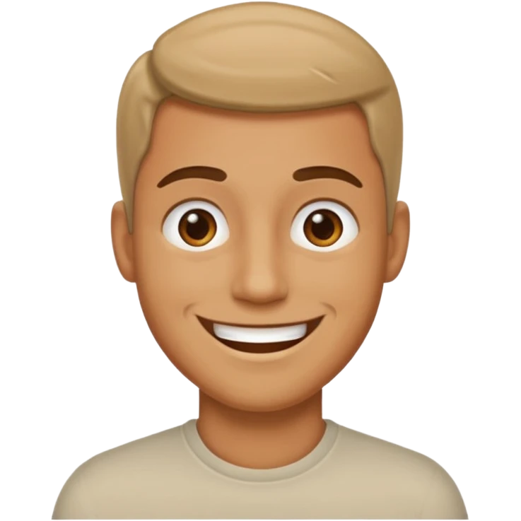 Guy saying 67 emoji
