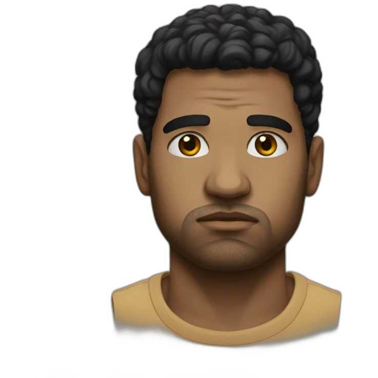 Sad Ali emoji