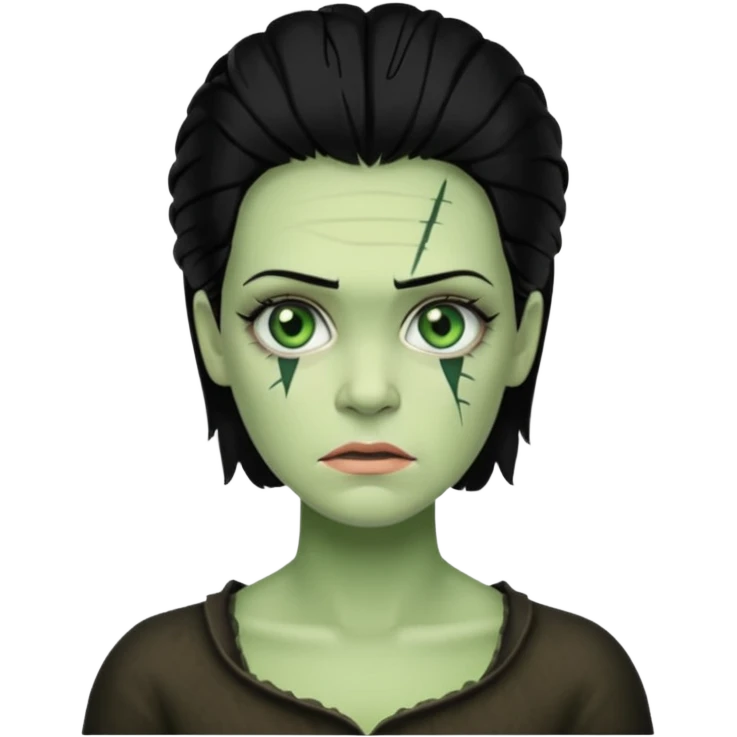 woman frankenstein emoji