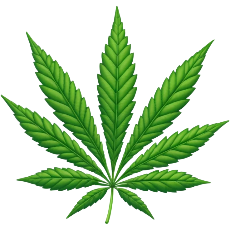 Hoja de marihuana emoji