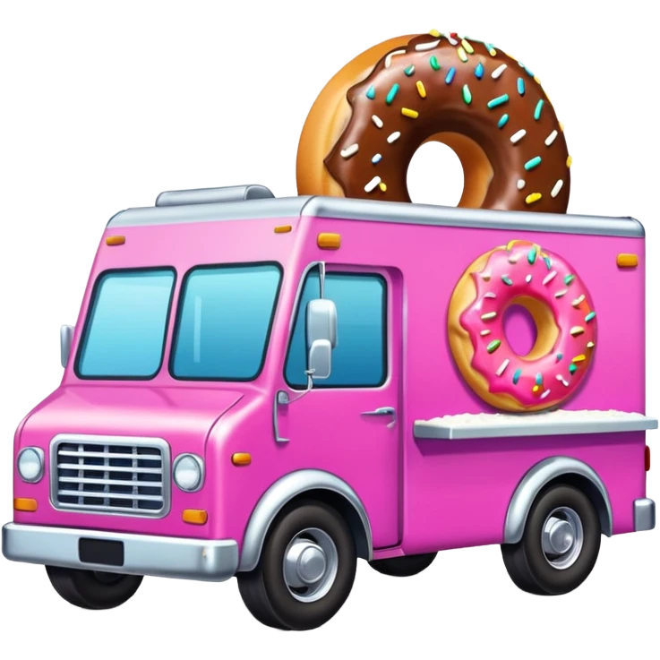  donut truck emoji
