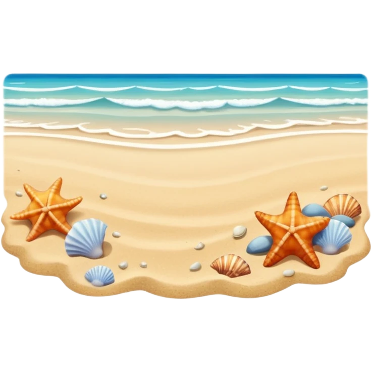 Beach emoji
