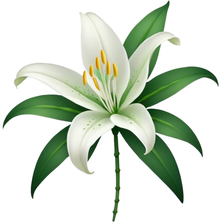 Death lily emoji