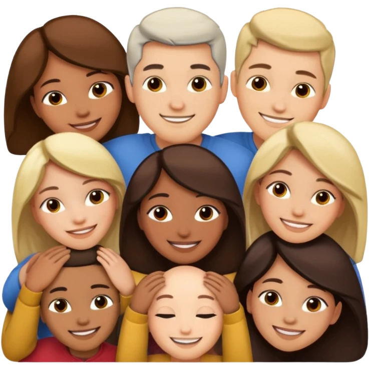 положили свои головы  emoji