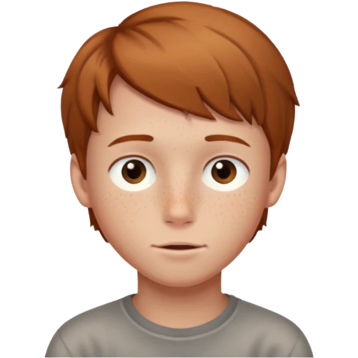 Shying boy emoji