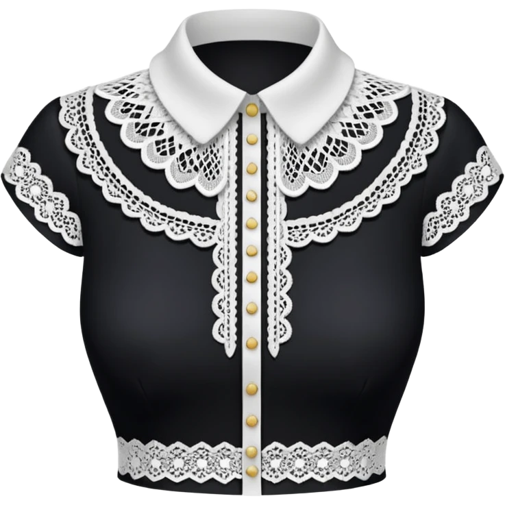 decorative shirt collar emoji