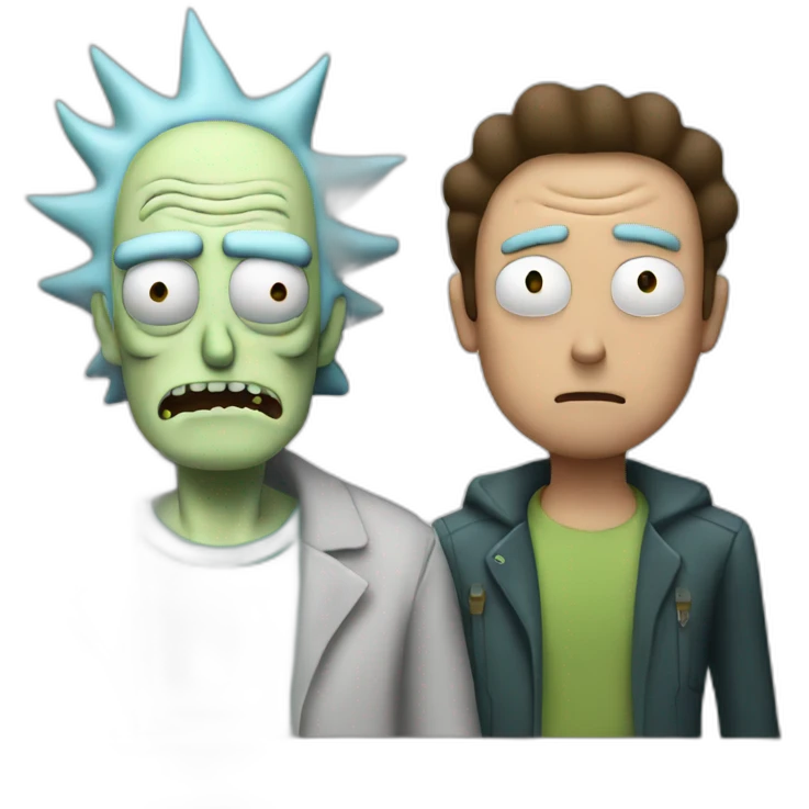 Rick and morty emoji