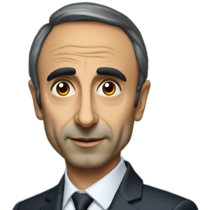 Eric Zemmour choqué emoji