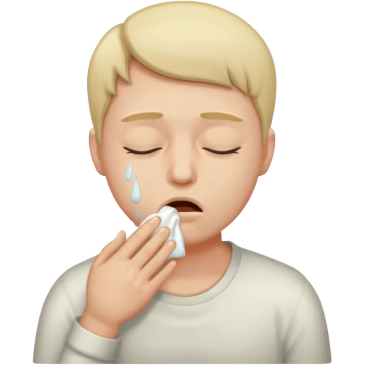 Love with vomiting emoji