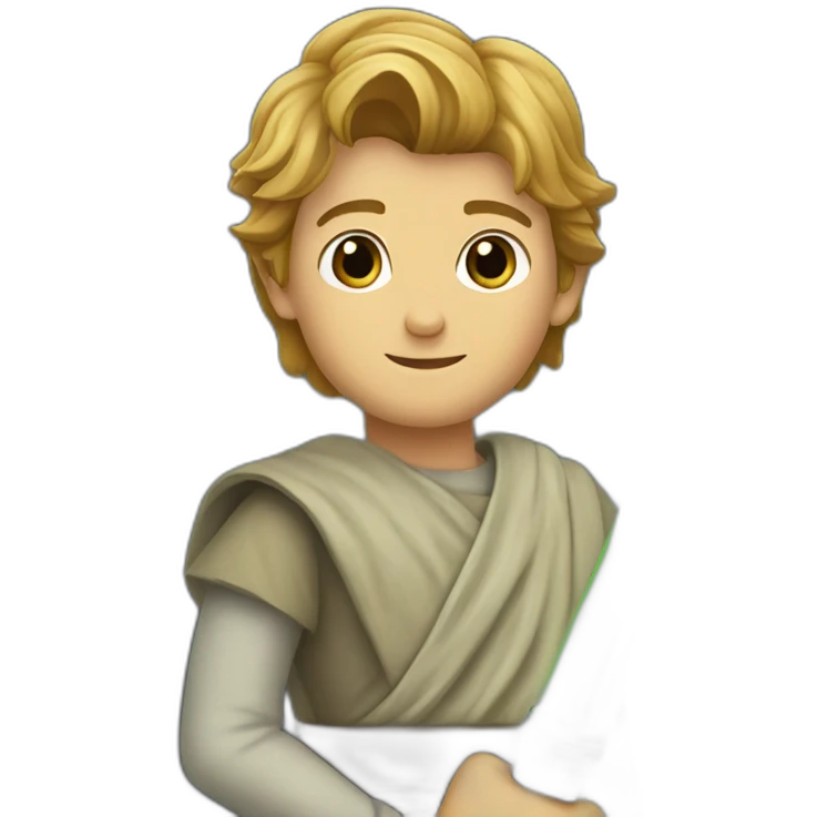 Luke green lightsaber emoji