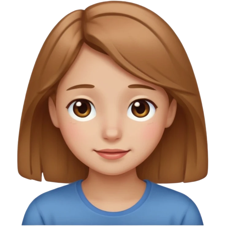Blushing, shy, little tears, happy emoji
