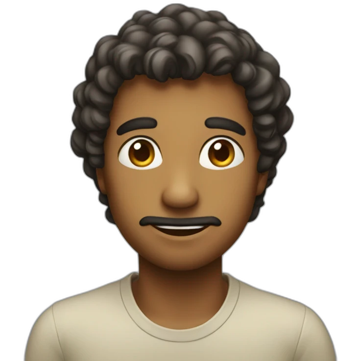 Visage effrayant  emoji