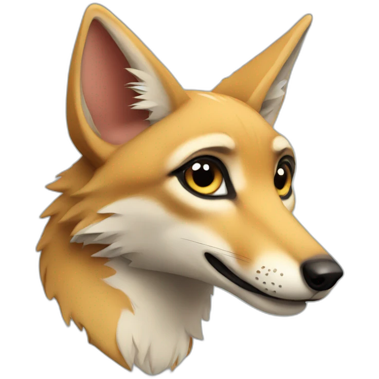 cute Jackal emoji
