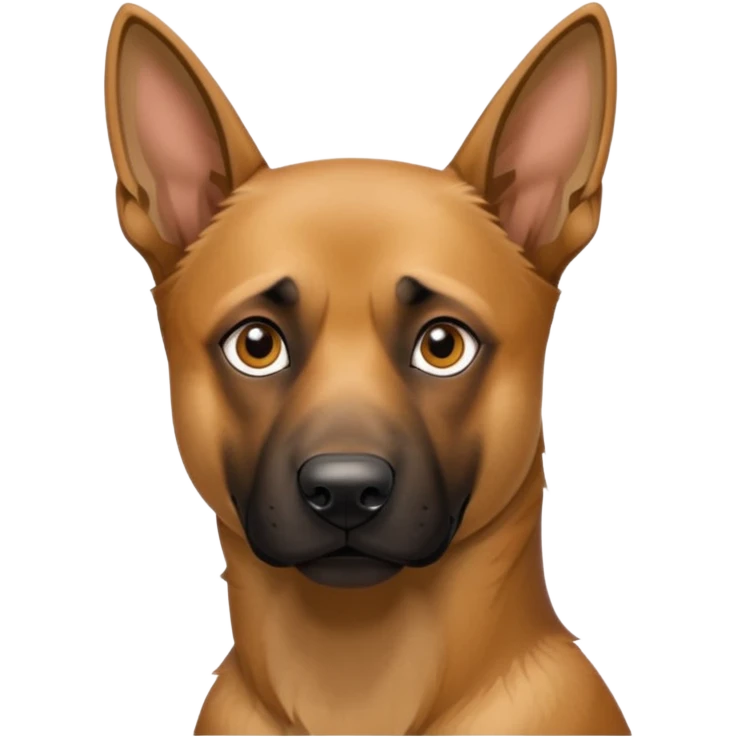 Chien malinois emoji