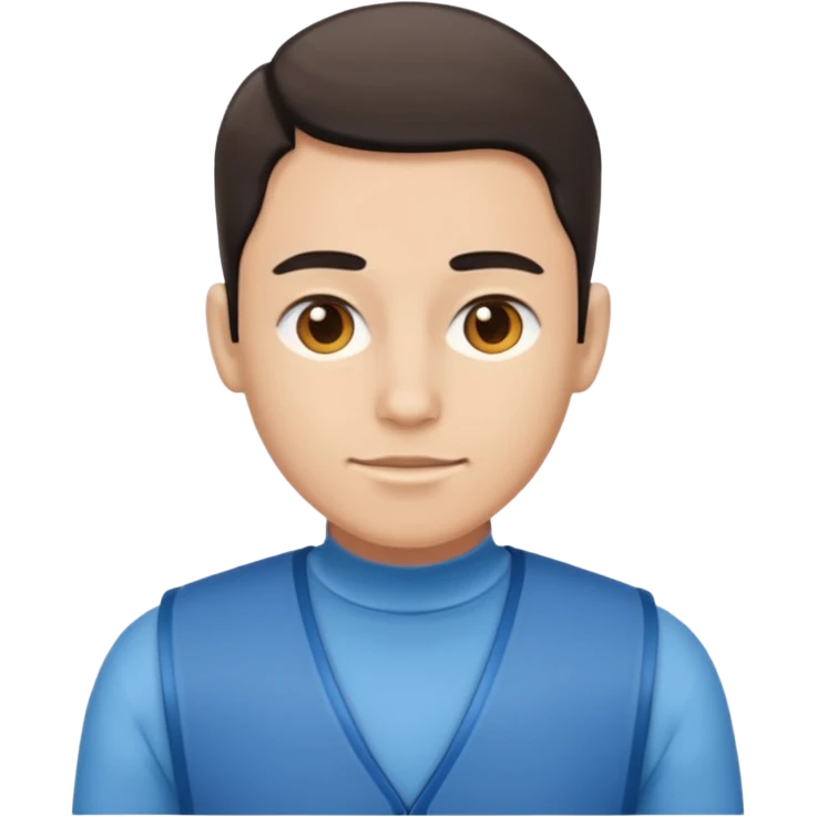 blue jilet emoji