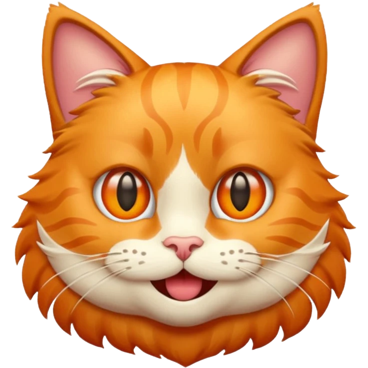 Crazy Cat Emoji emoji
