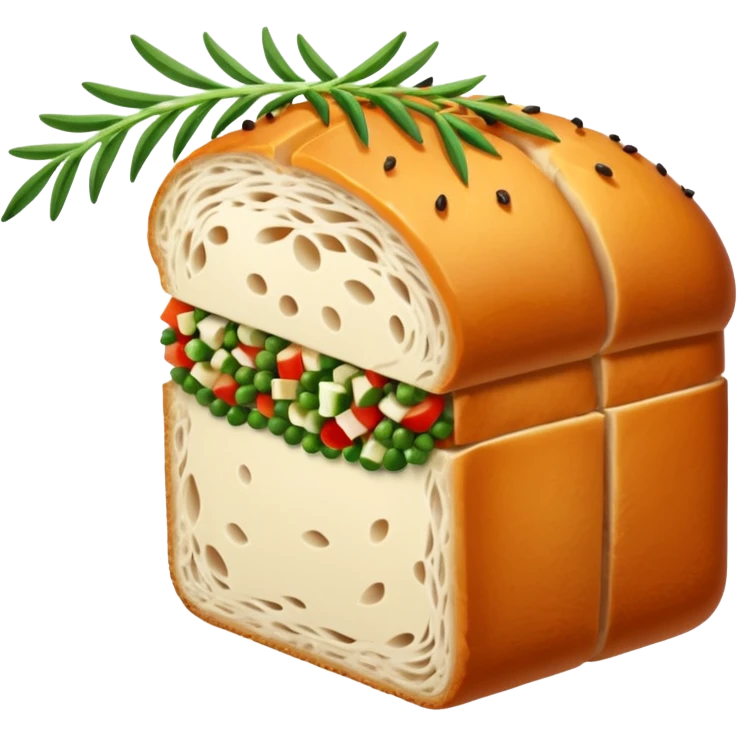 poultry loaf emoji