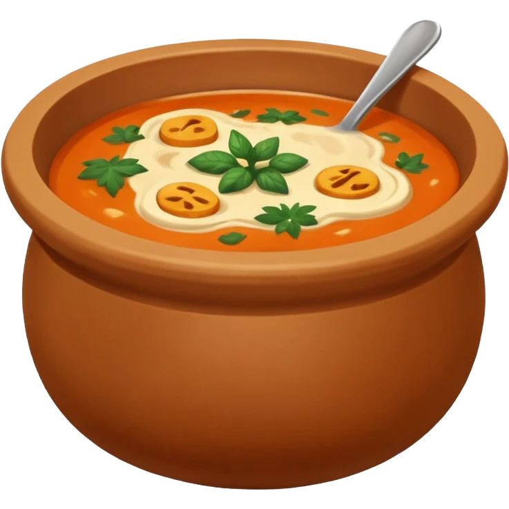 soup in clay emoji