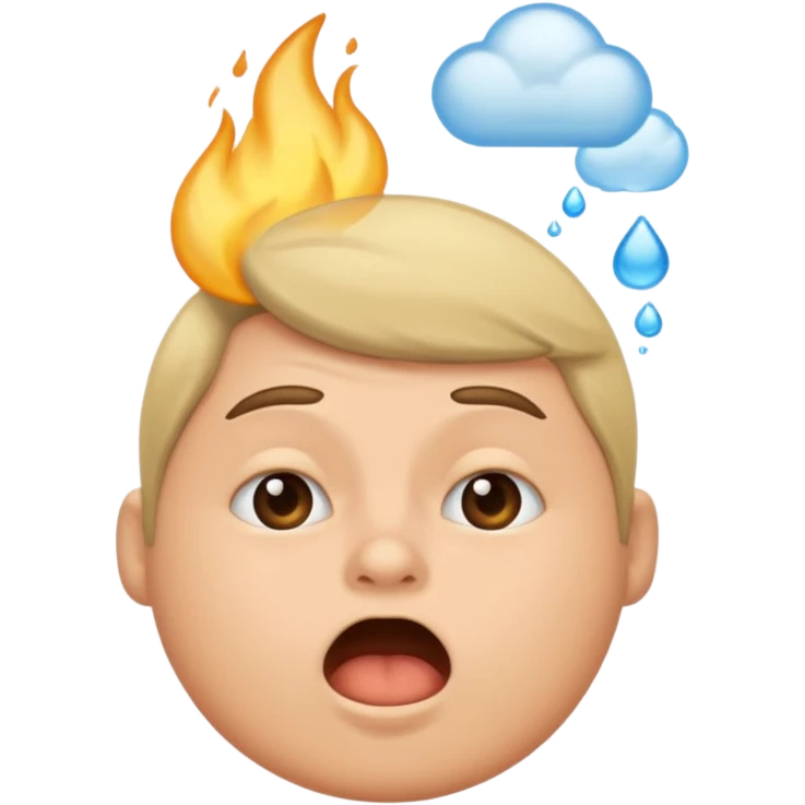 Farting person emoji