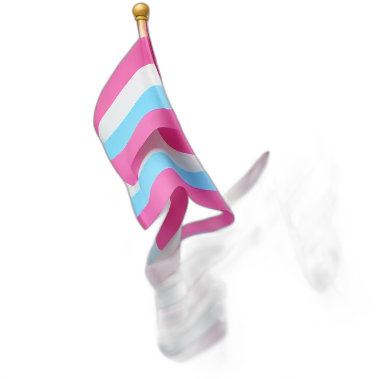 Trans flag emoji