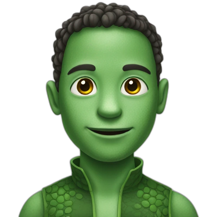 Human gecko emoji
