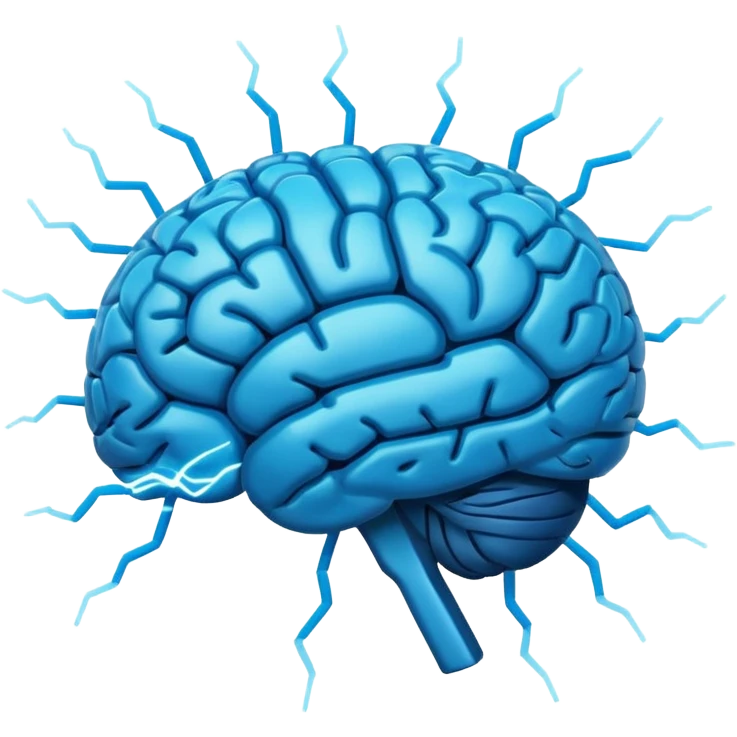 Brain signal emoji