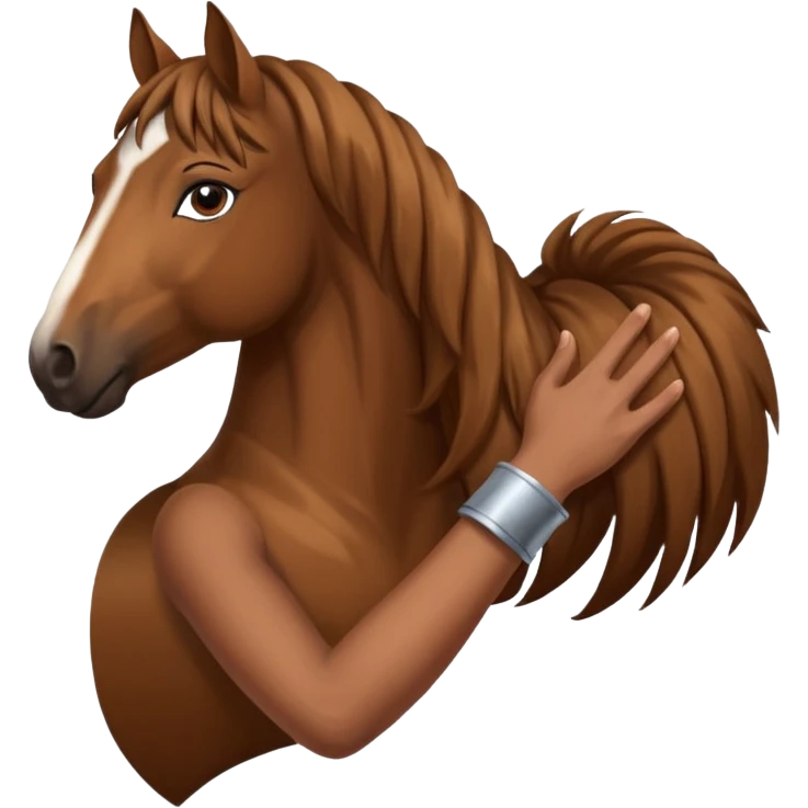 Part humans body part horse emoji