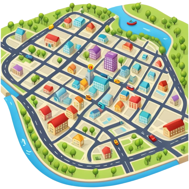 Street map emoji