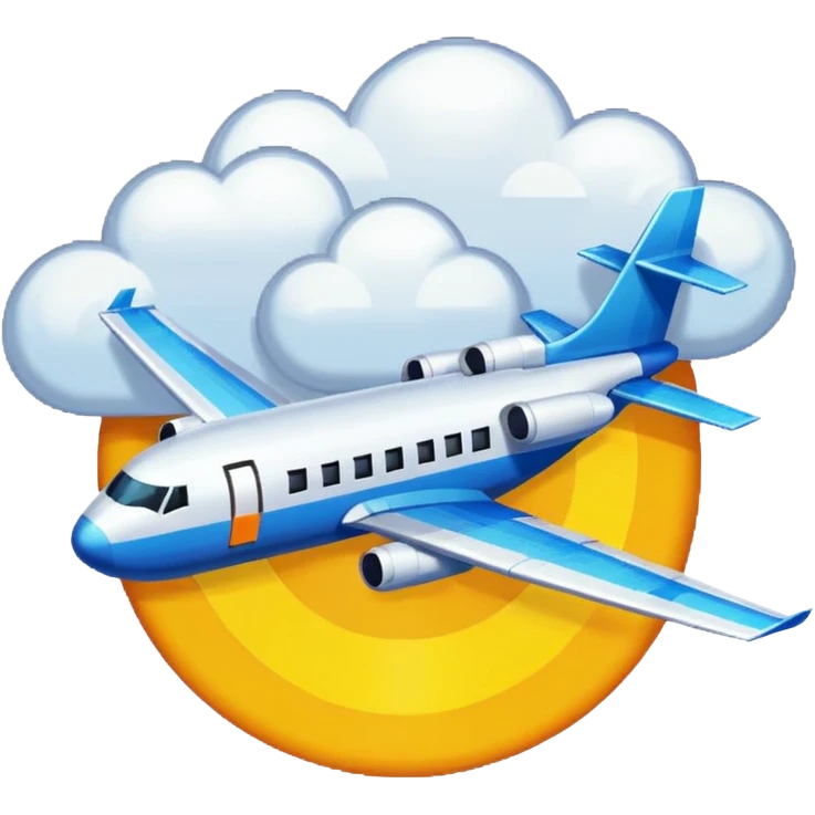Crée un emoji en pixel art combinant 🛫 (avion au décollage) et 🌤️ (soleil derrière un nuage).
Style : rétro pixel art, résolution 32x32 pixels.
Format : PNG avec fond transparent. emoji