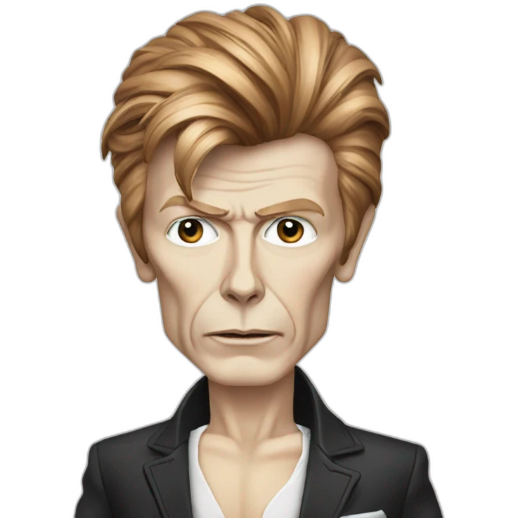 david bowie in famous outfit emoji