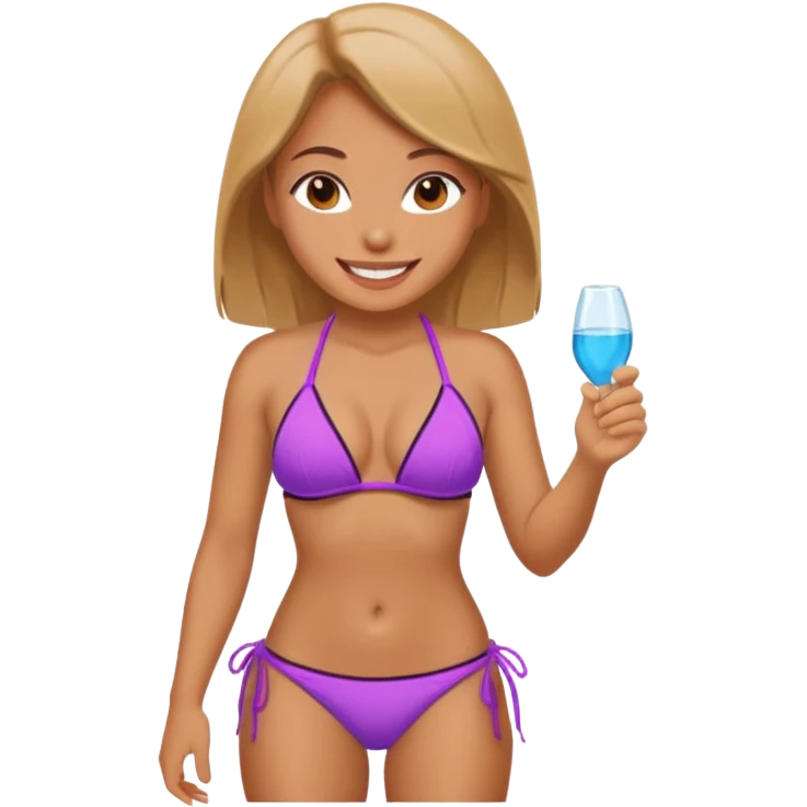 Hot girl emoji