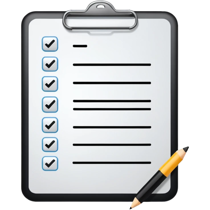 questionnaire emoji