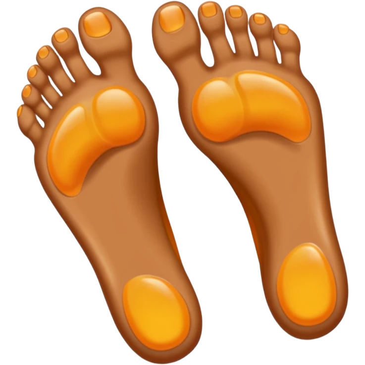 🥵👣 emoji