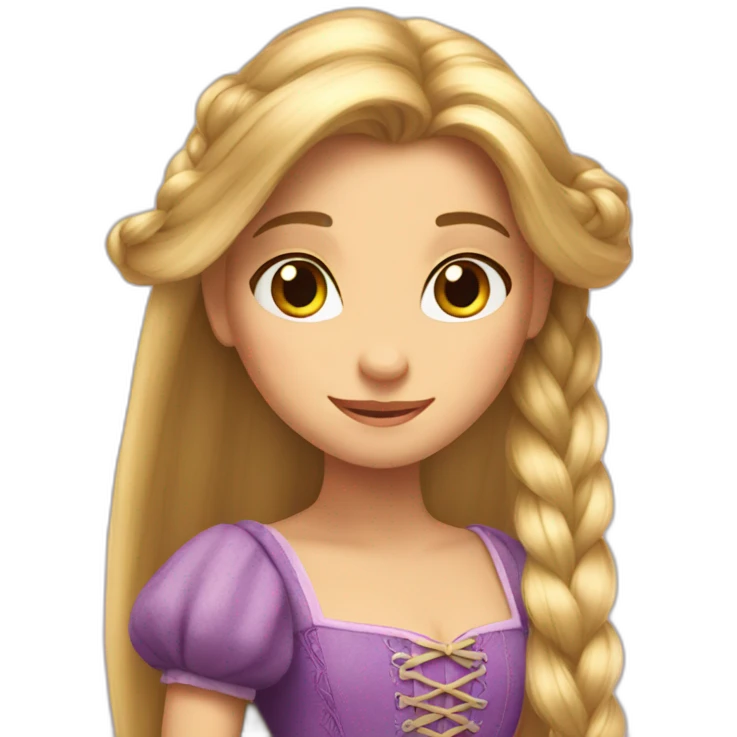 Rapunzel emoji