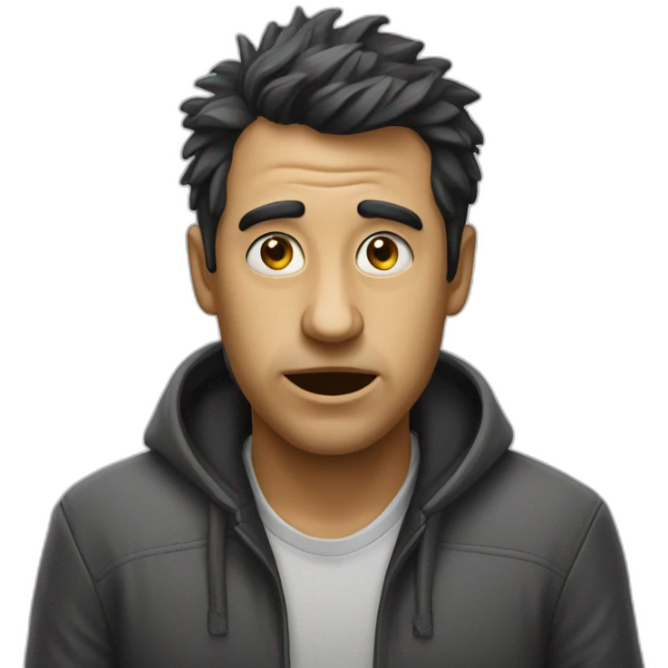 Manchot idiot humain emoji