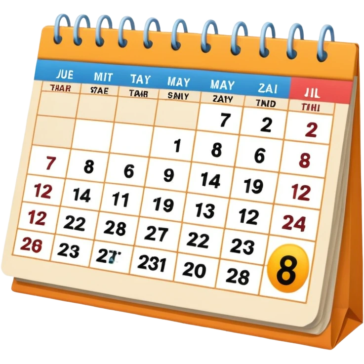 calendar emoji
