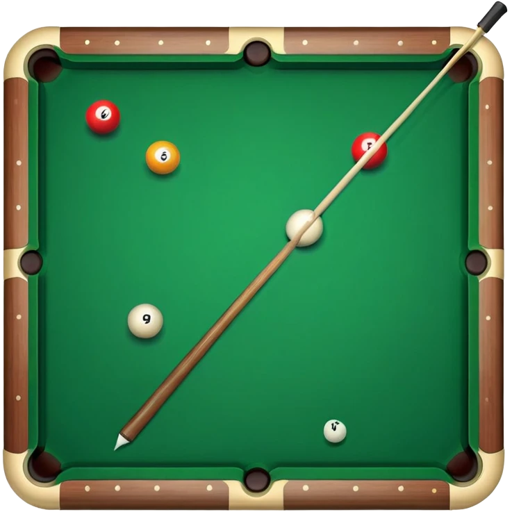 Pool table emoji