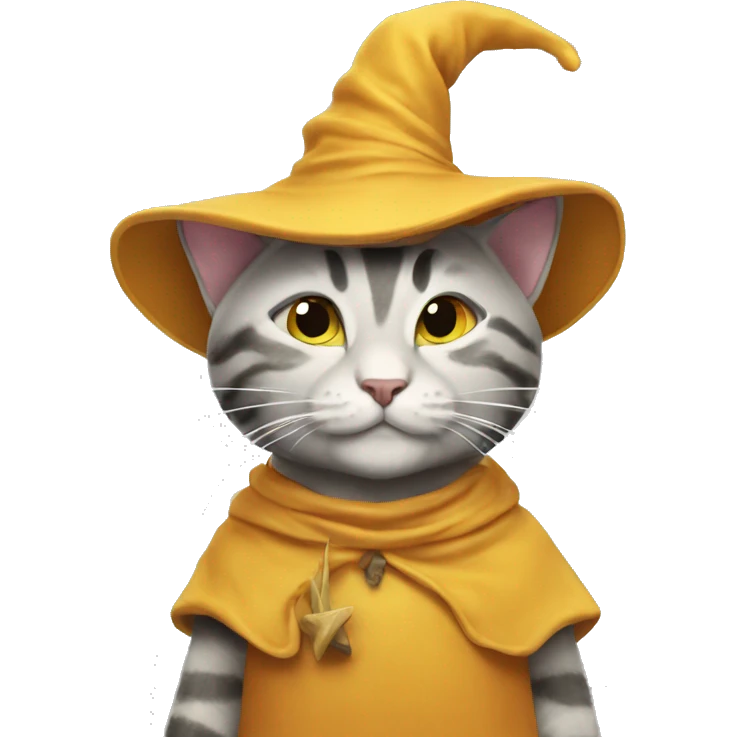 Dave the magical cheese wizard (cat) emoji