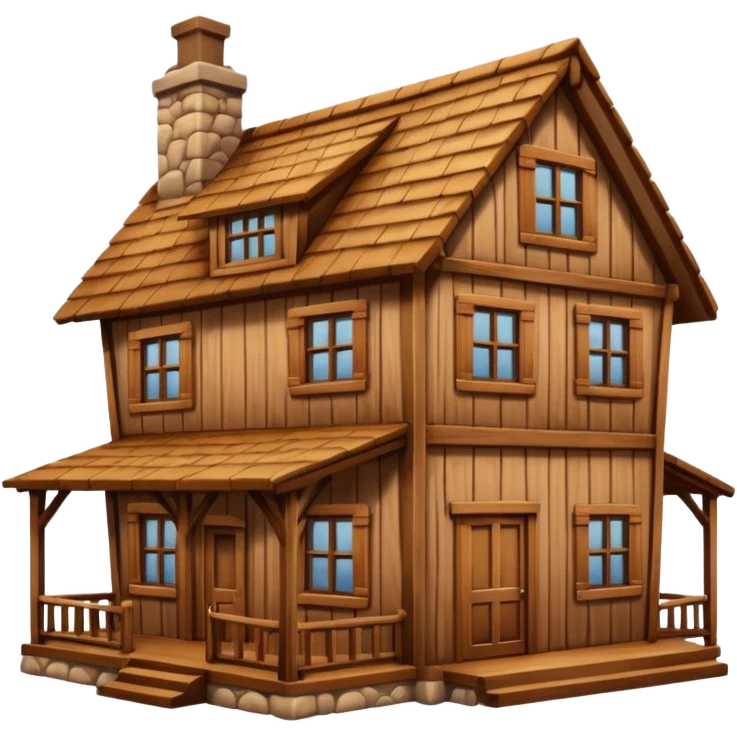 biggest wood house emoji