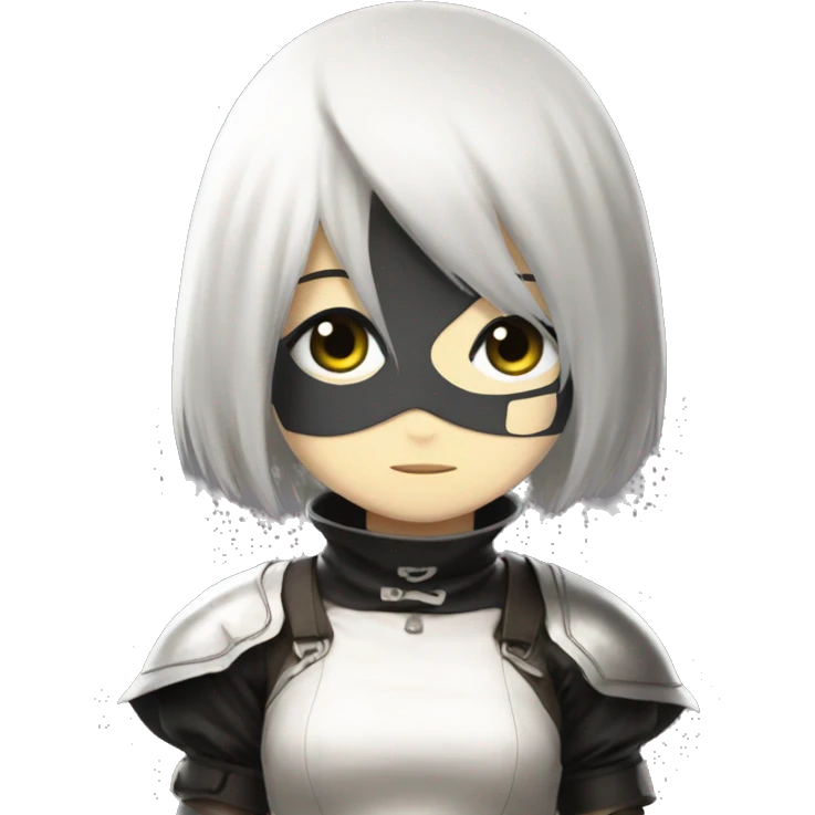 2B from NieR Automata emoji