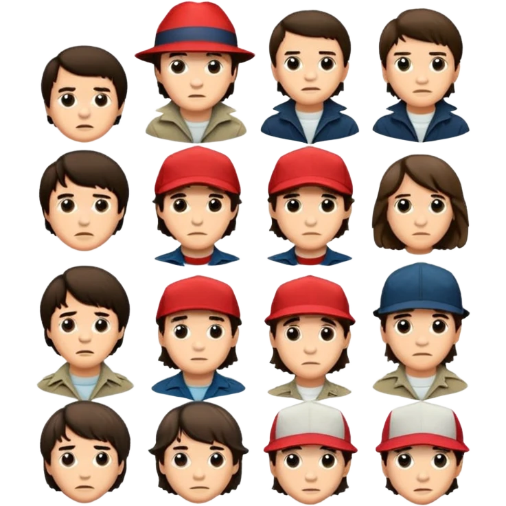 Stranger things stickers  emoji