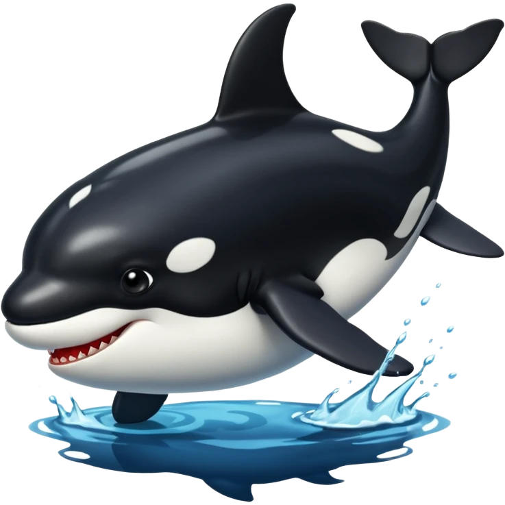 orca as a serial killer emoji