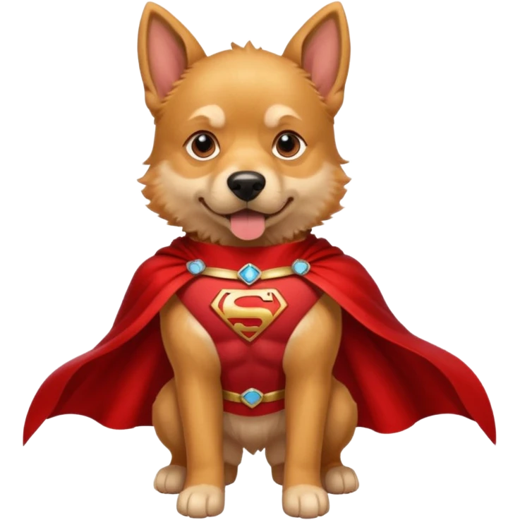 Super dog  emoji