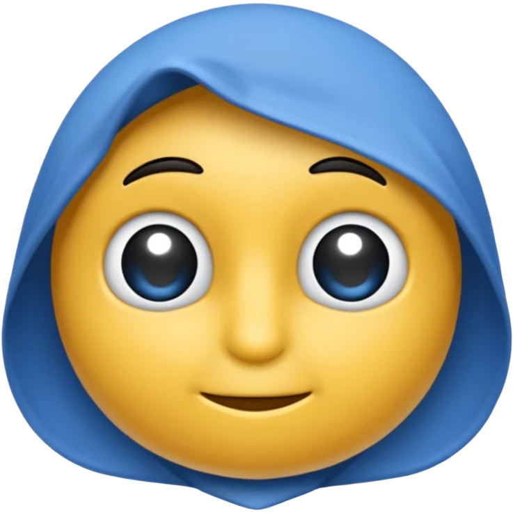 синий круг в котором белая галочка emoji