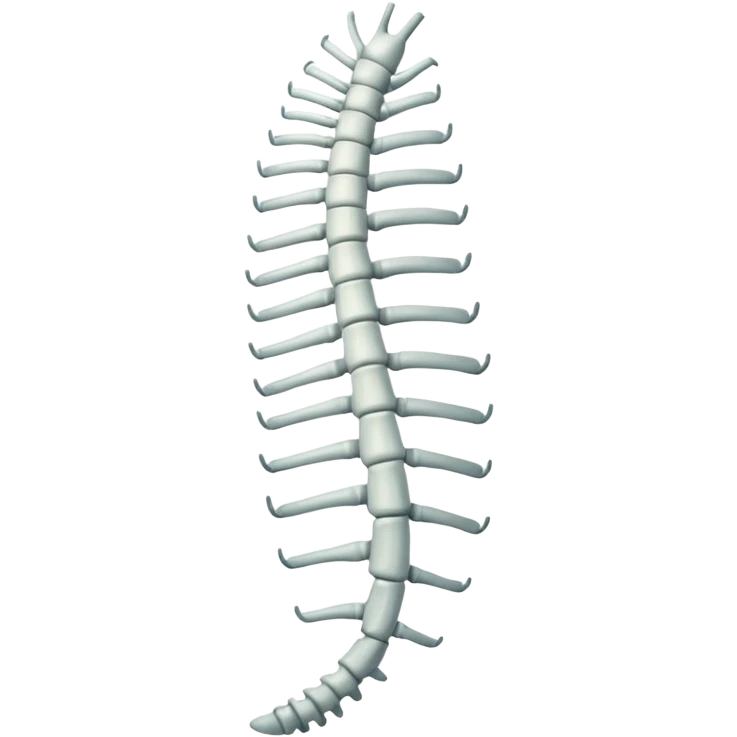 Coluna vertebral emoji