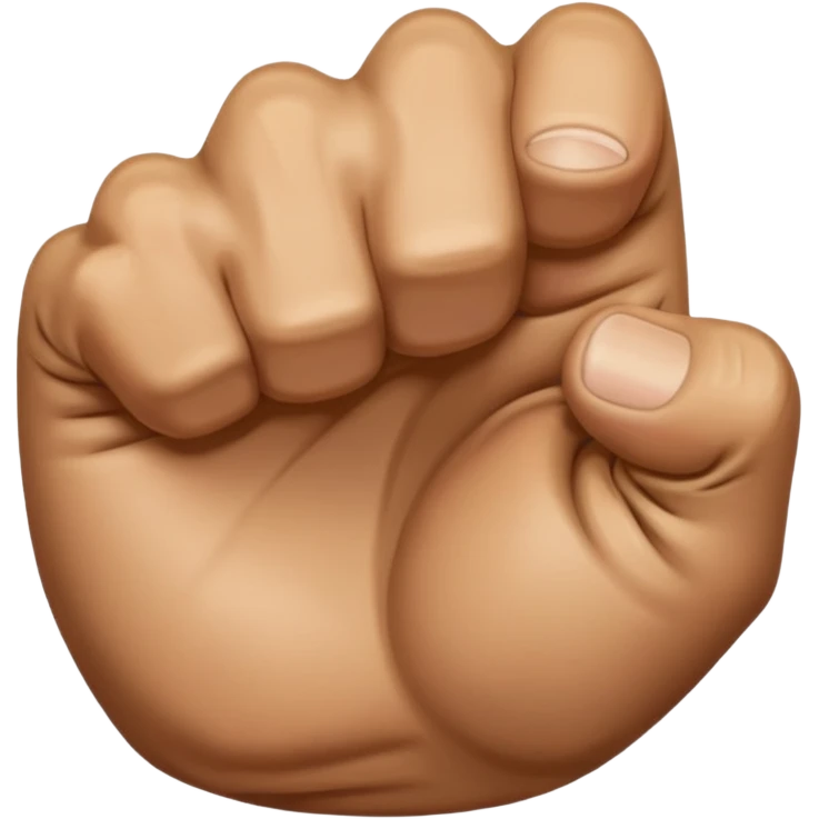 Bite one's fist emoji