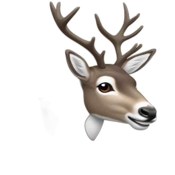 mule deer emoji
