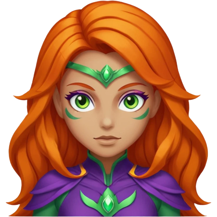 Starfire emoji