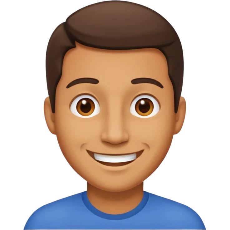 Man saying 67 emoji