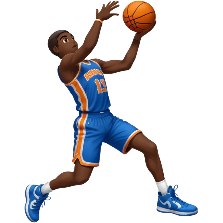 Basketball dunk  emoji